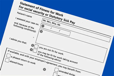 fit to work nhs.